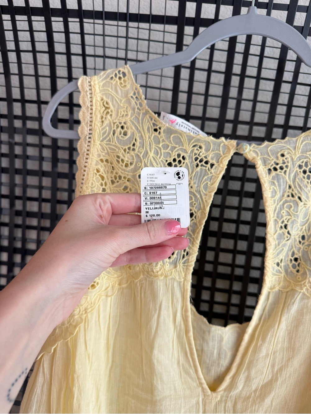Free people Eye Catcher Bloomsie Romper double butter yellow - Picture 7 of 9